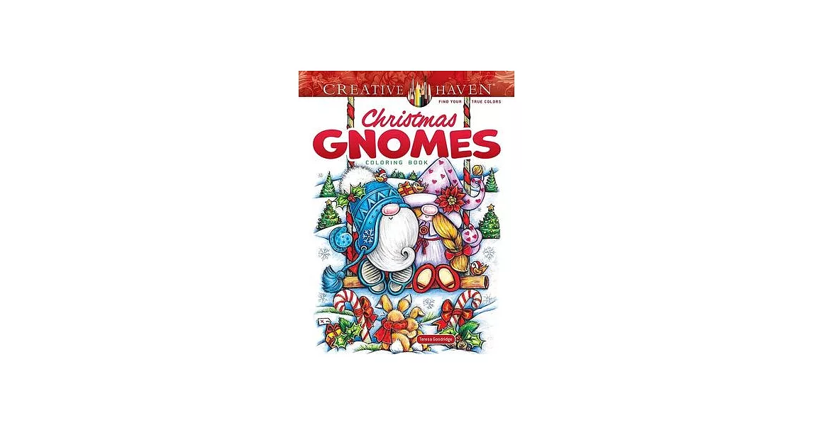 Creative Haven Christmas Gnomes Coloring Book | 拾書所