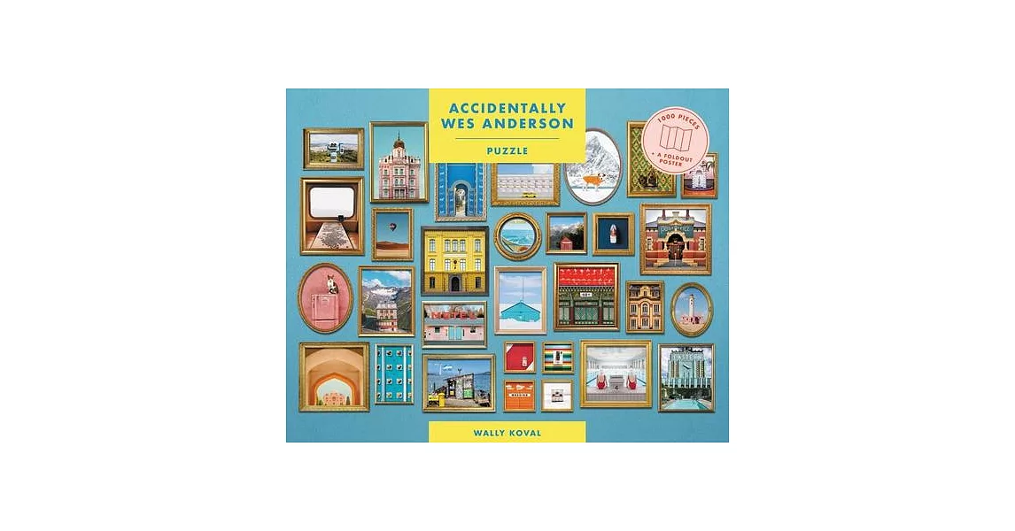 Accidentally Wes Anderson Puzzle: 1000 Piece Puzzle | 拾書所