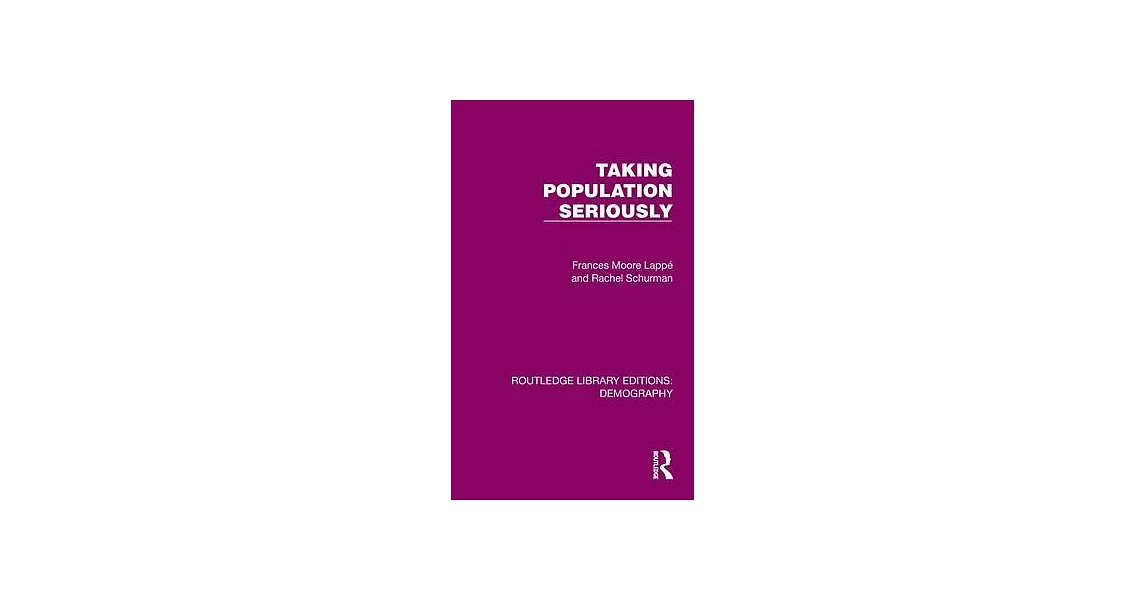 Taking Population Seriously | 拾書所