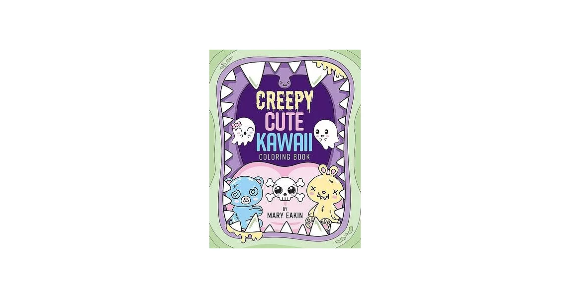 Creepy Cute Kawaii Coloring Book | 拾書所