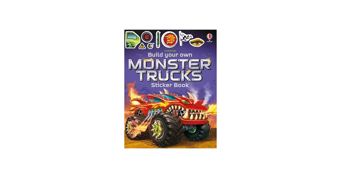 Build Your Own Monster Trucks Sticker Book | 拾書所