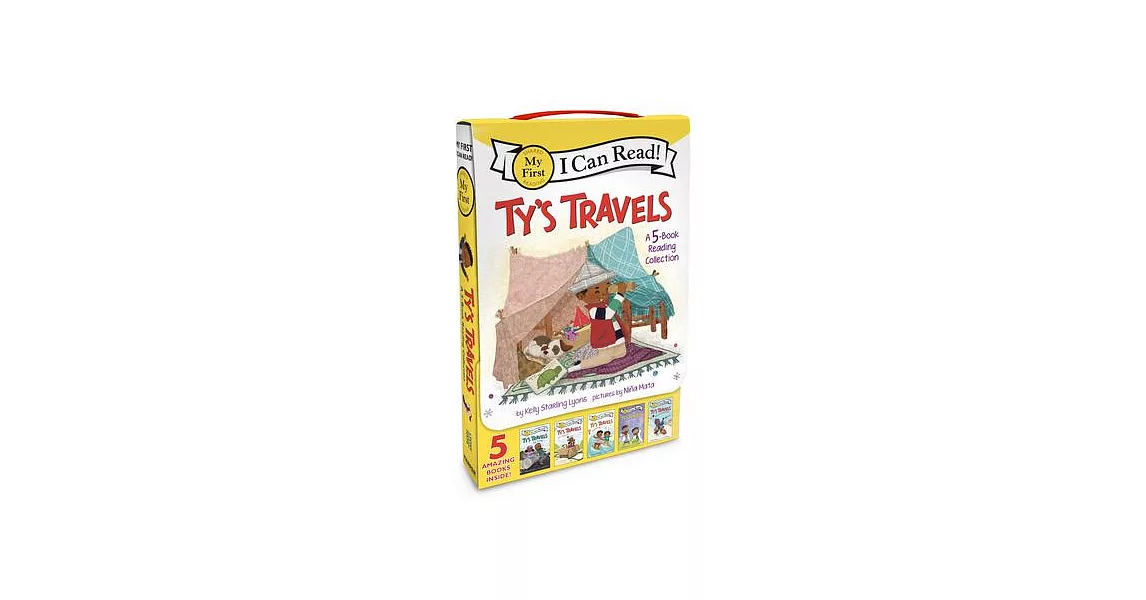 Ty’s Travels: A 5-Book Reading Collection: Zip, Zoom!, All Aboard!, Beach Day!, Lab Magic, Winter Wonderland | 拾書所