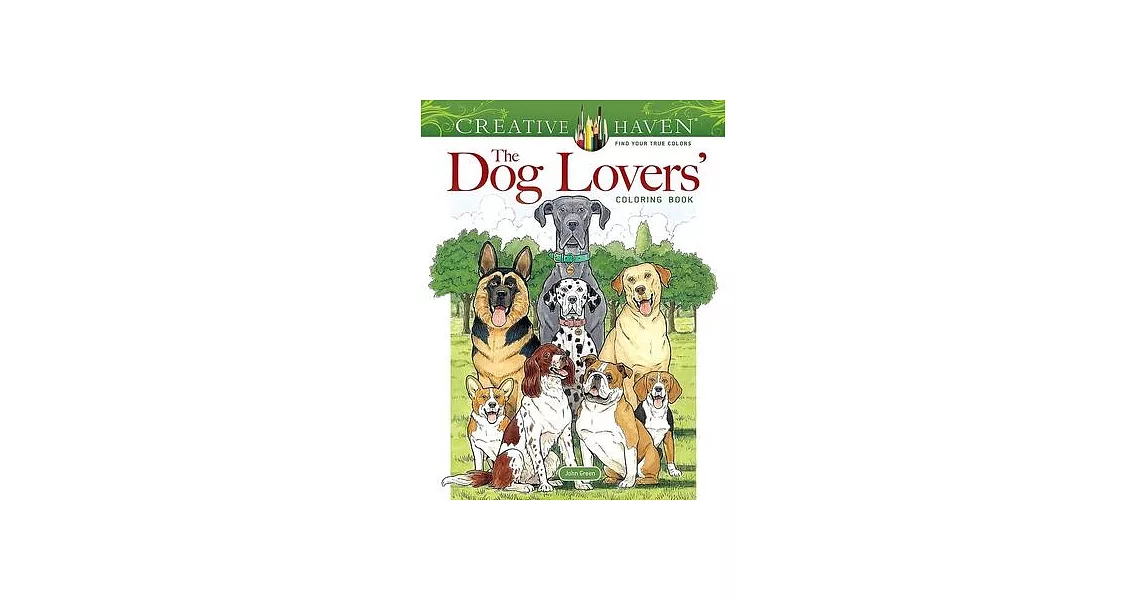 Creative Haven the Dog Lovers’ Coloring Book | 拾書所
