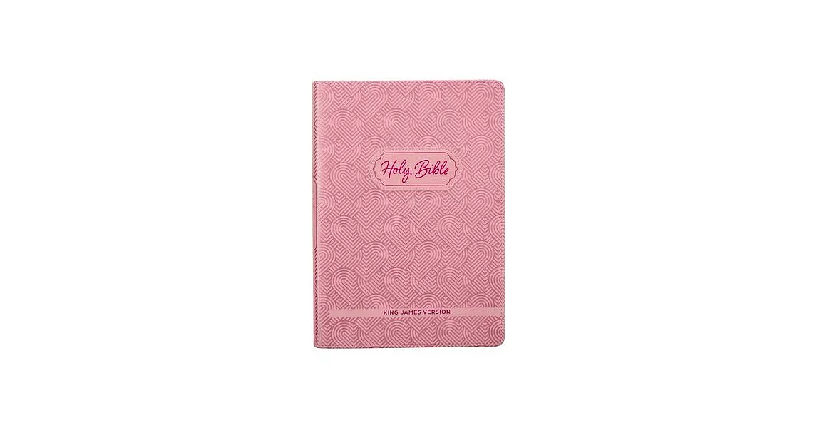 KJV Kids Bible, 40 Pages Full Color Study Helps, Presentation Page, Ribbon Marker, Holy Bible for Children Ages 8-12, Light Pink Hearts Faux Leather F | 拾書所