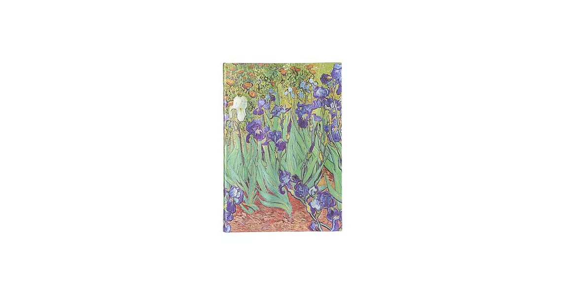 Paperblanks Van Gogh’s Irises Sketchbook Grande Elastic Band Closure 112 Pg 200 GSM | 拾書所
