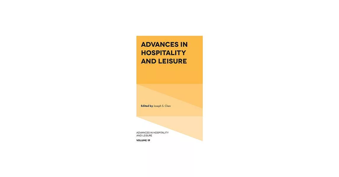 Advances in Hospitality and Leisure | 拾書所