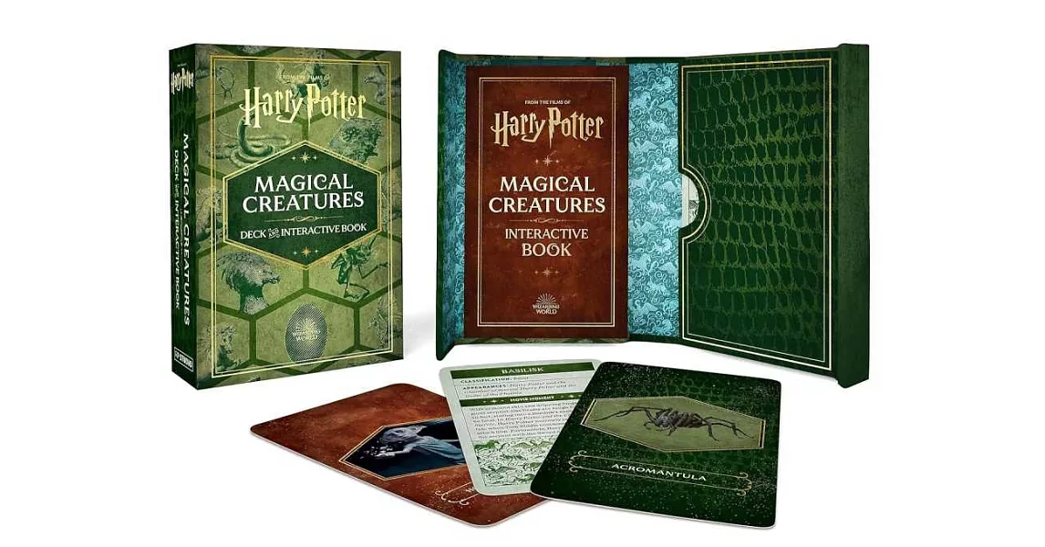 Harry Potter Magical Creatures Deck and Interactive Book | 拾書所