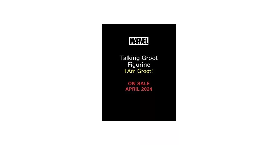 Marvel: Talking Groot: I Am Groot! | 拾書所