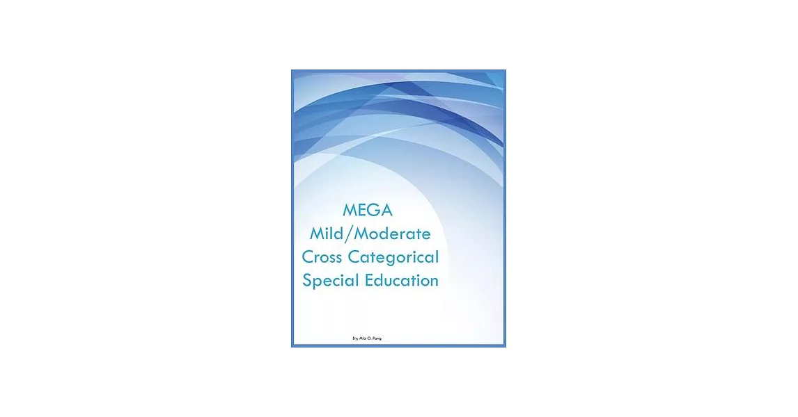 MEGA Mild/Moderate Cross Categorical Special Education | 拾書所