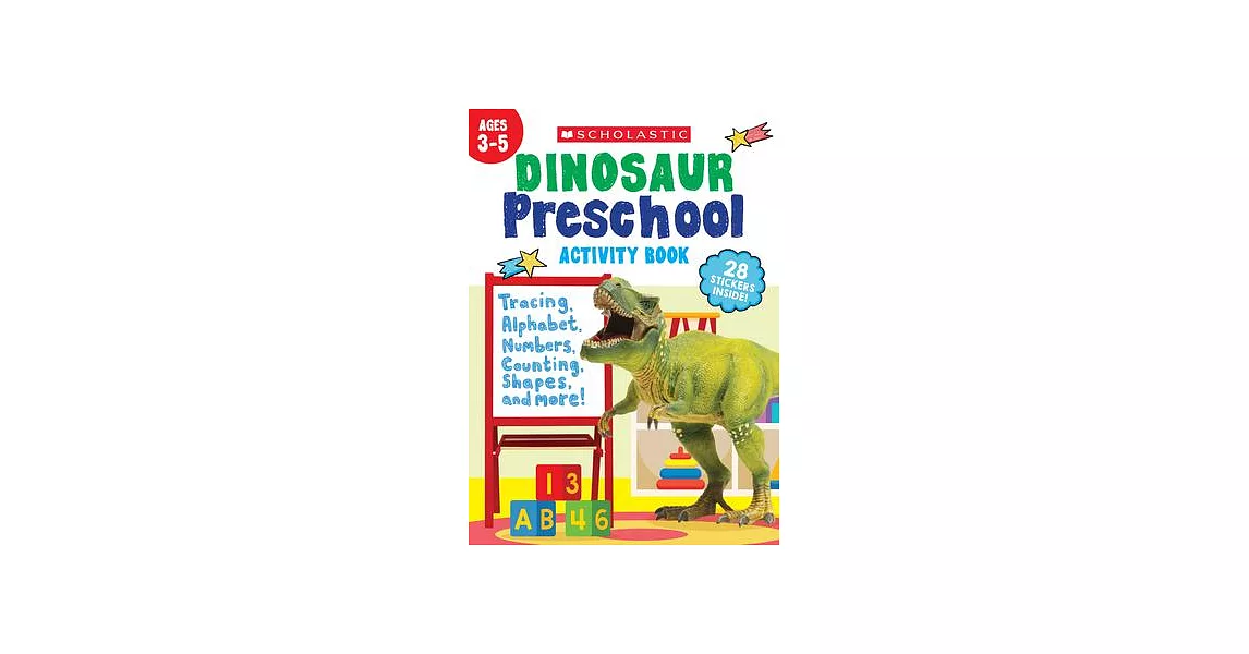 Dinosaur Preschool Activity Book | 拾書所