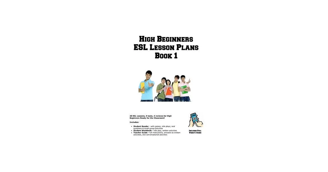 High Beginners ESL Lesson Plans Book 1 | 拾書所