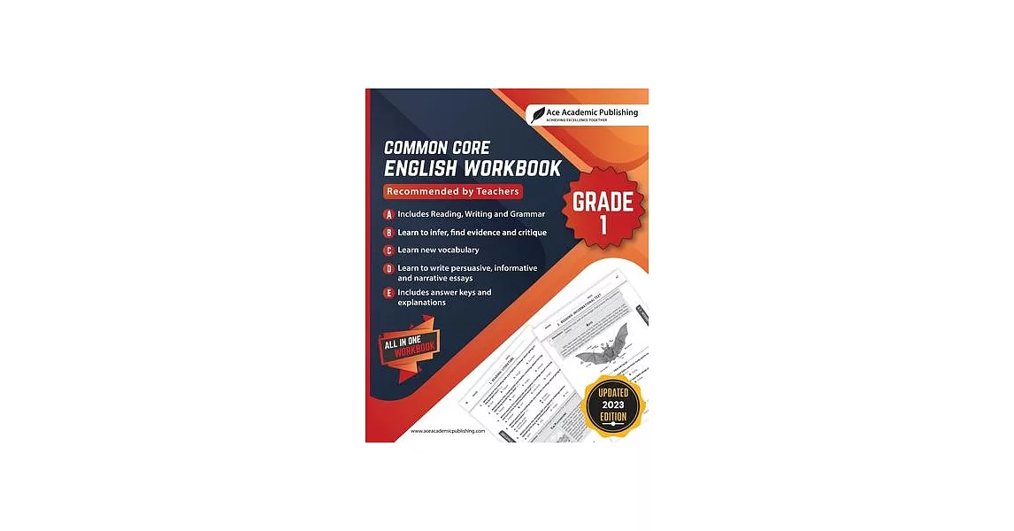 Common Core English Workbook: Grade 1 | 拾書所