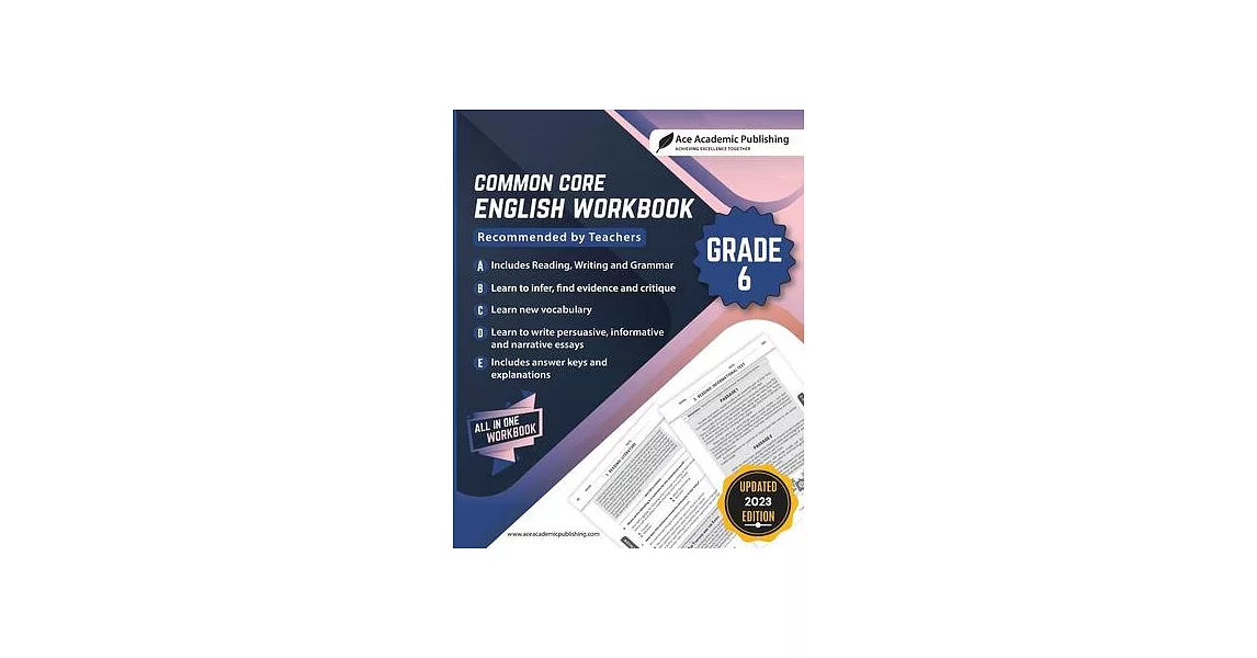 Common Core English Workbook: Grade 6 | 拾書所