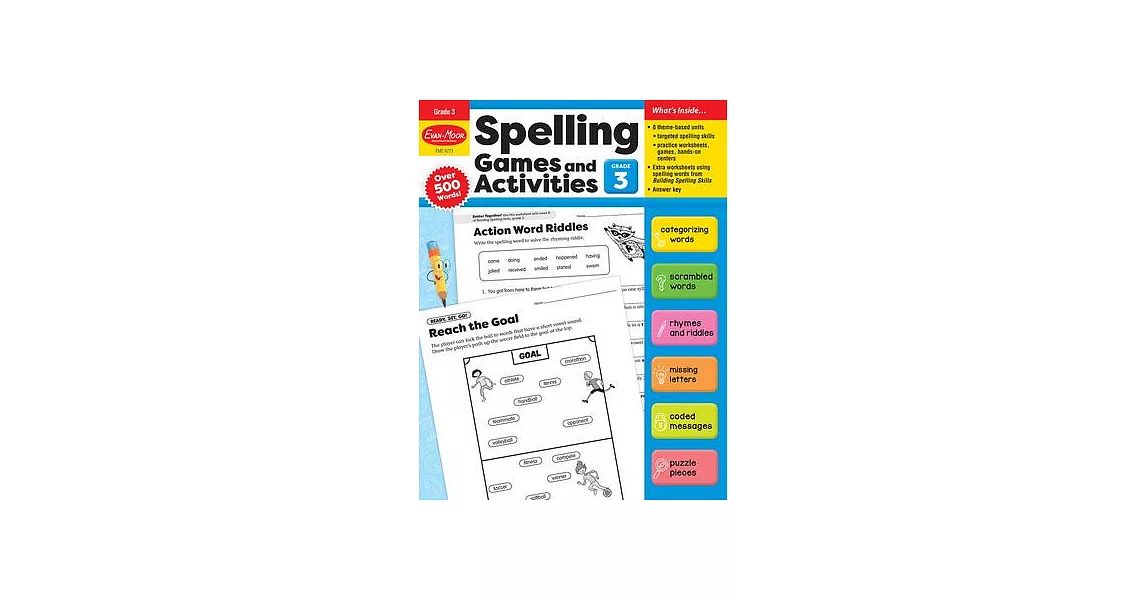 Spelling Games and Activities, Grade 3 Teacher Resource | 拾書所