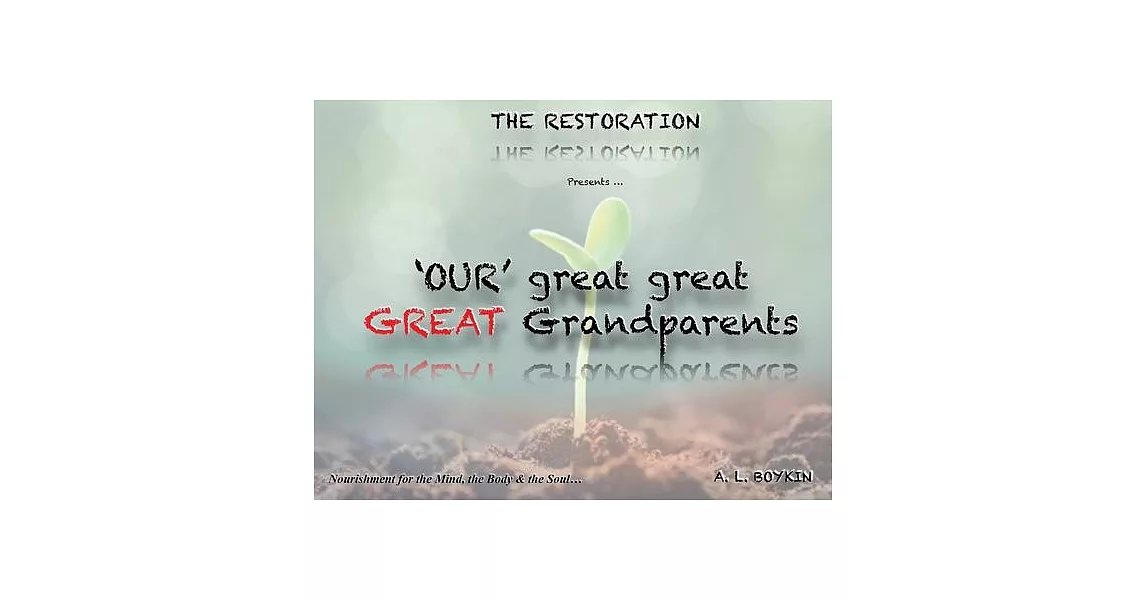 ’OUR’ great great GREAT Grandparents | 拾書所