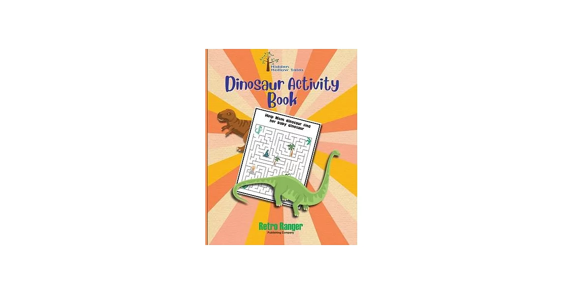 Hidden Hollow Tales Dinosaur Activity Book | 拾書所