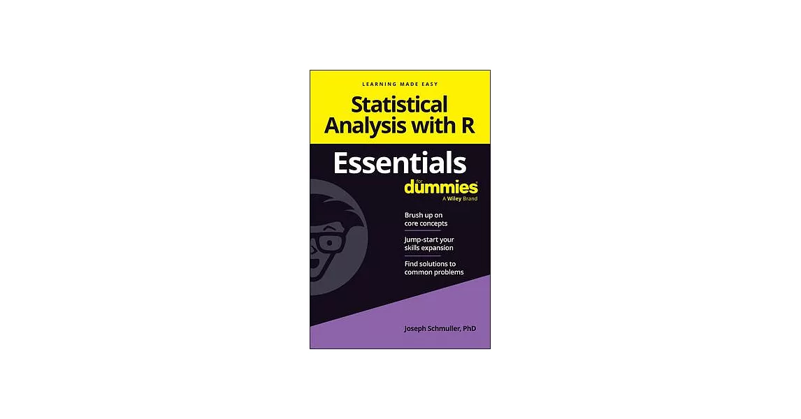 博客來-Statistical Analysis with R Essentials for Dummies