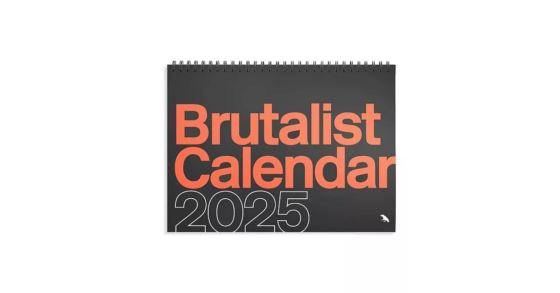 博客來Brutalist Calendar 2025