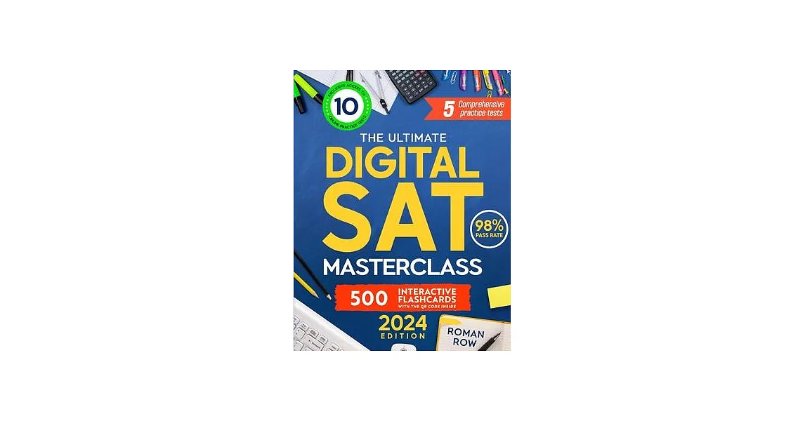 博客來-The Ultimate Digital SAT Masterclass: Break Through the SAT Barrier ...