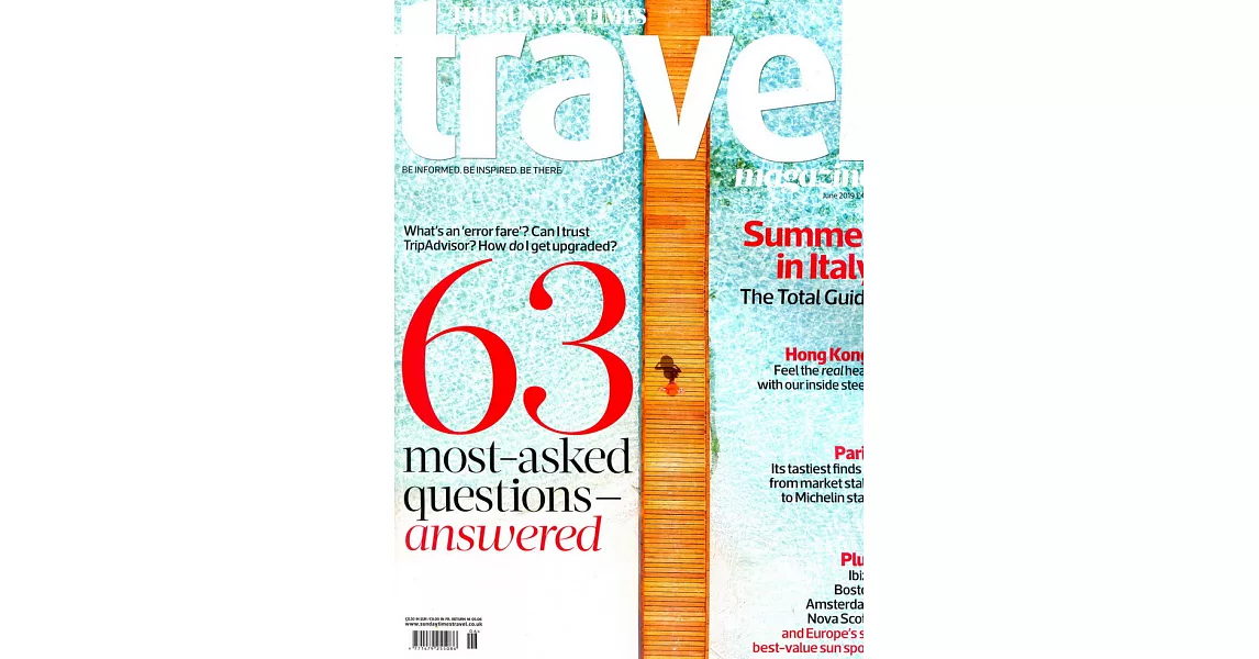 THE SUNDAY TIMES travel 6月號/2019 | 拾書所