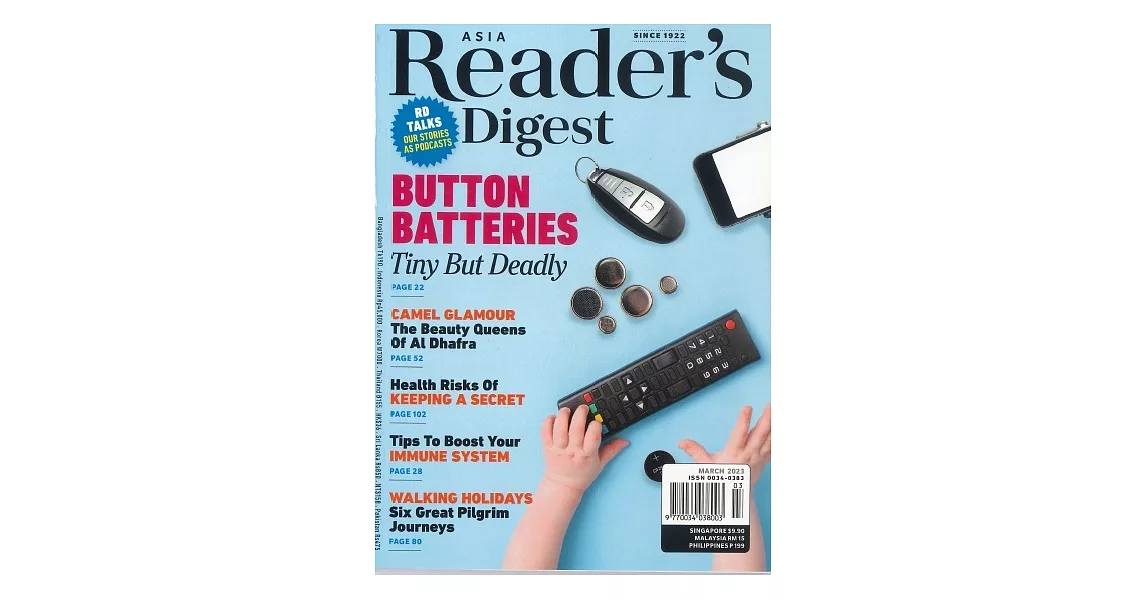 READER’S DIGEST 讀者文摘英文版 3月號/2023 第3期 | 拾書所