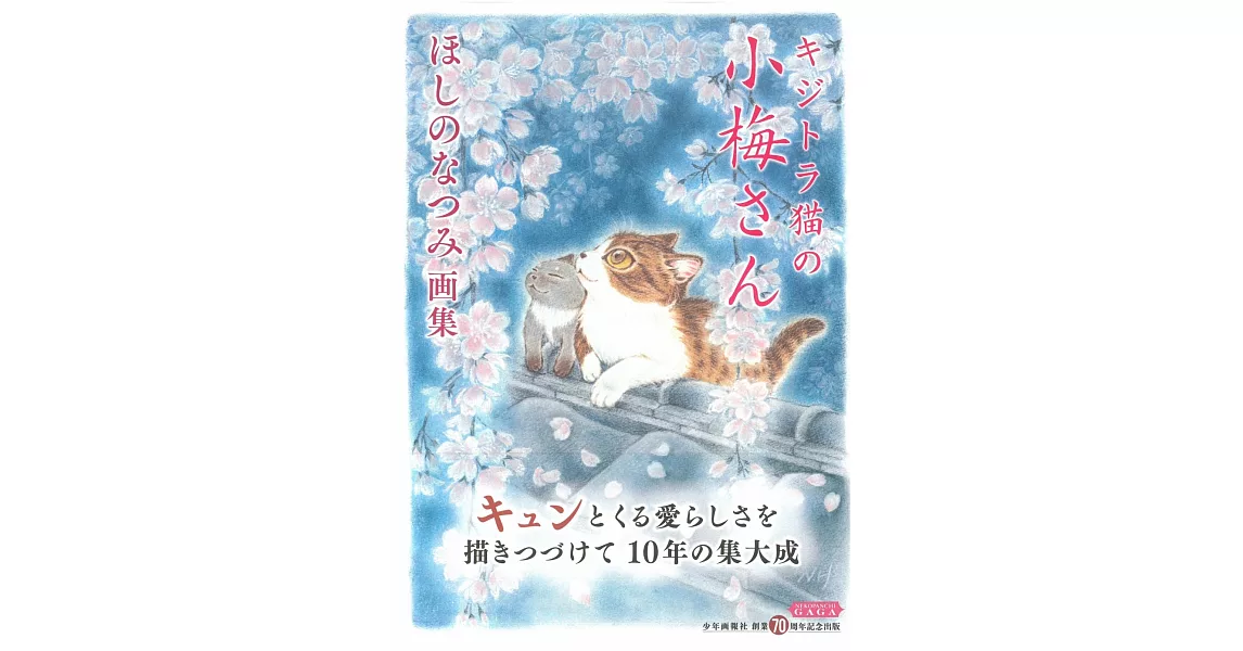 HOSHINO NATSUMI畫集：虎斑貓小梅 | 拾書所