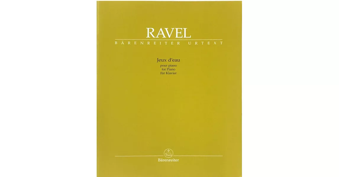 Ravel, Maurice Jeux d’eau for Piano | 拾書所