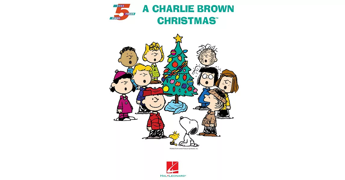 查理布朗的歡樂聖誕五指鋼琴譜 | 拾書所