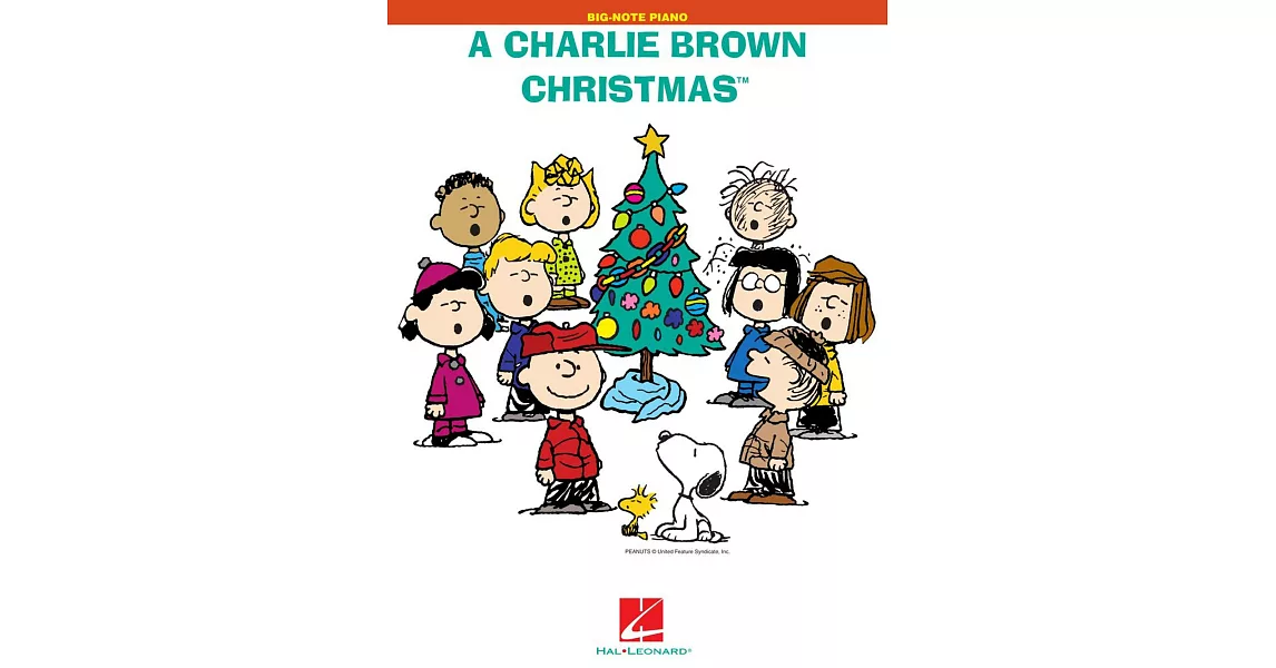 查理布朗的歡樂聖誕鋼琴譜(大音符版) | 拾書所