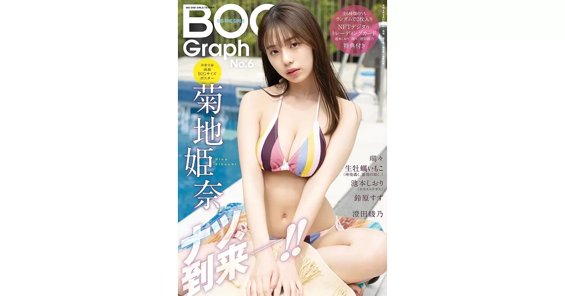 BIG ONE GIRLS Graph寫真專集 No.6：菊池姫奈 | 拾書所