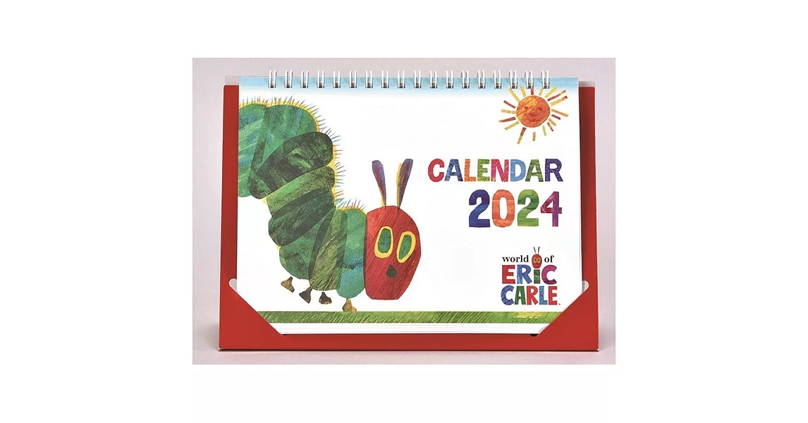 艾瑞‧卡爾2024年桌上型月曆 | 拾書所