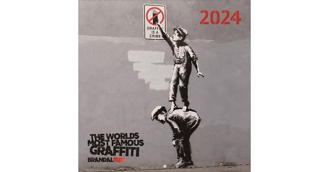 班克斯Banksy 2024年掛曆 | 拾書所