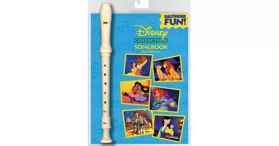 迪士尼--木笛樂譜附小木笛-- 迪士尼金曲選 | 拾書所