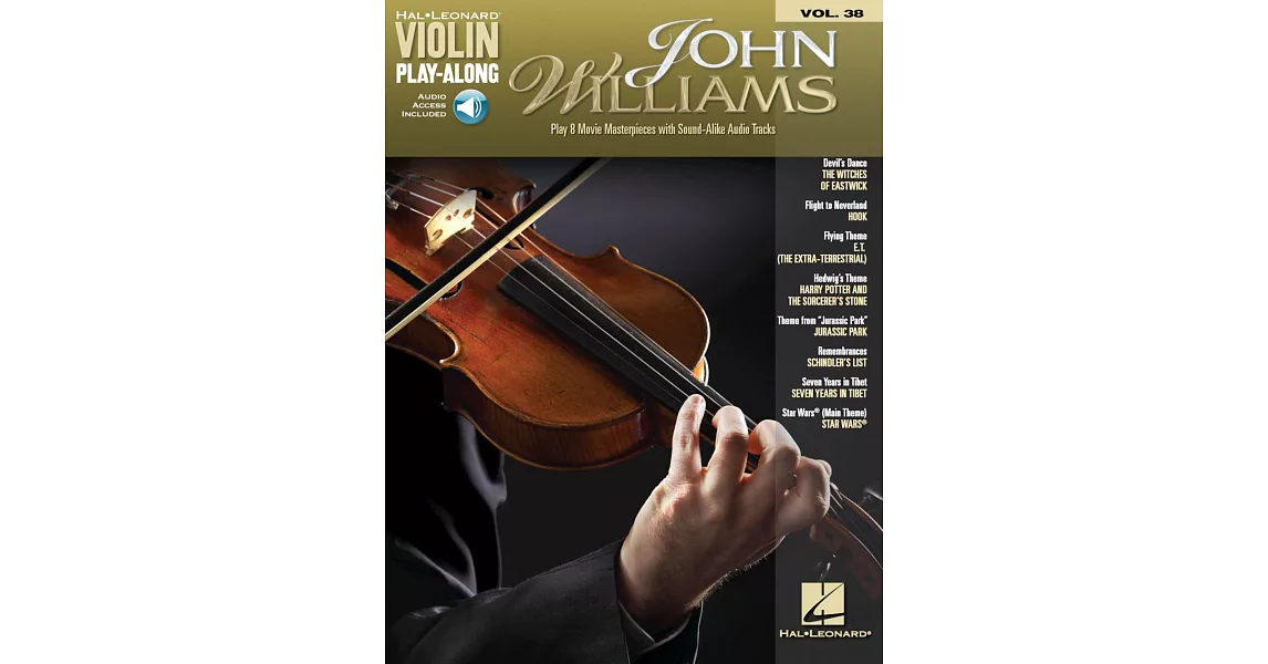 約翰威廉斯小提琴獨奏譜附伴奏CD | 拾書所