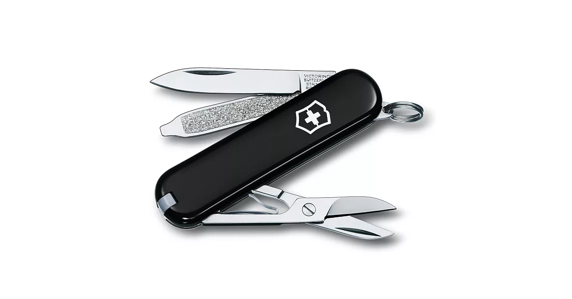 VICTORINOX 經典7用瑞士刀-黑