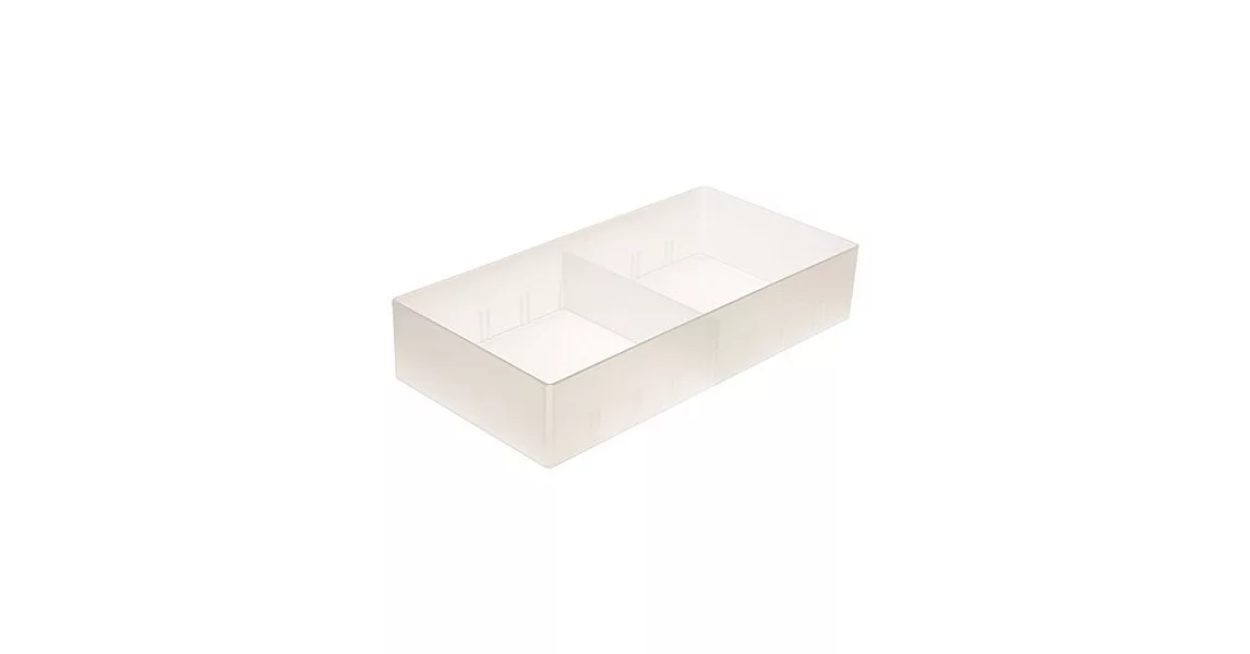 [MUJI 無印良品]PP抽屜整理盒(2)/100×200×40mm