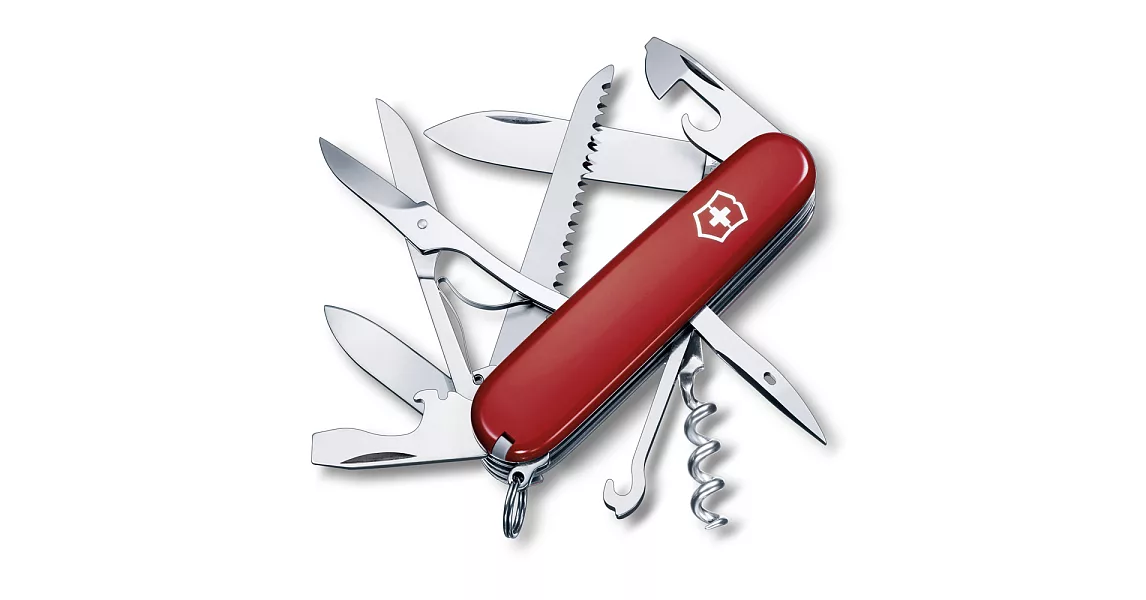 VICTORINOX 狩獵者16用瑞士刀-紅                              紅