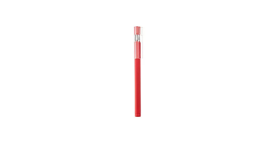 [MUJI 無印良品]六角膠墨中性筆0.25/紅