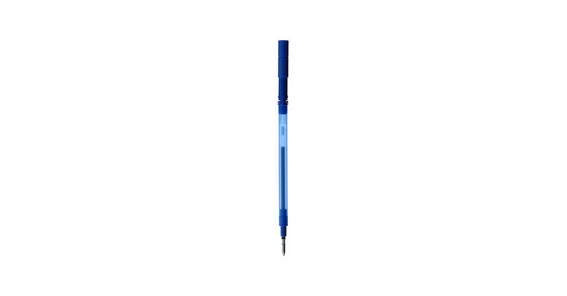[MUJI 無印良品]按壓膠墨筆芯/0.5/藍(J)