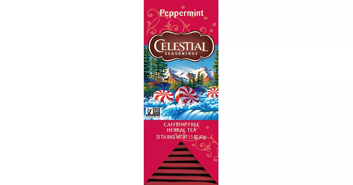 詩尚草本(celestial seasonings) 薄荷茶 (25包)--獨立包裝