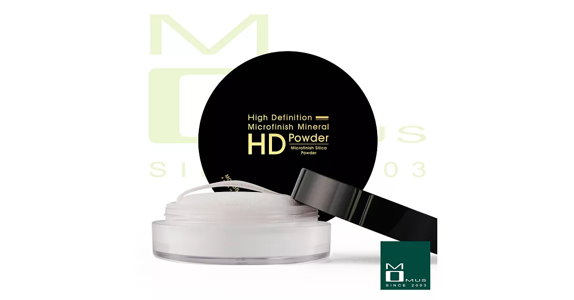 《MOMUS》HD-微晶礦質蜜粉(透明) 7g