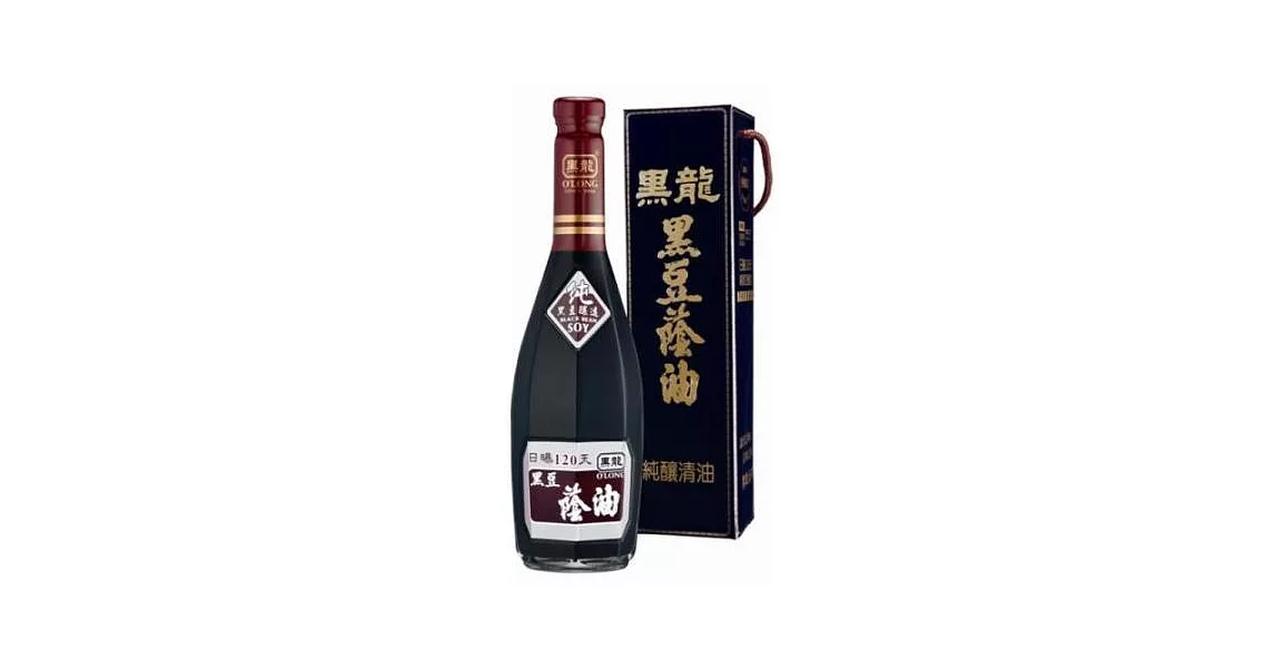 黑龍特級黑豆蔭油600ml