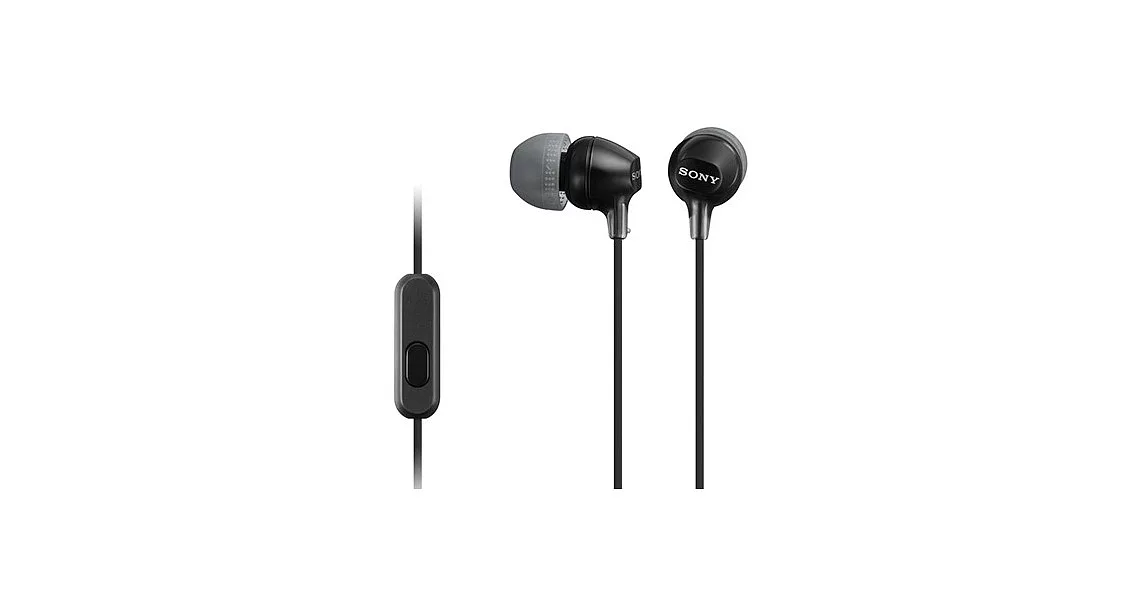 SONY MDR-EX15AP 智慧型手機 線控 立體聲入耳式耳機黑