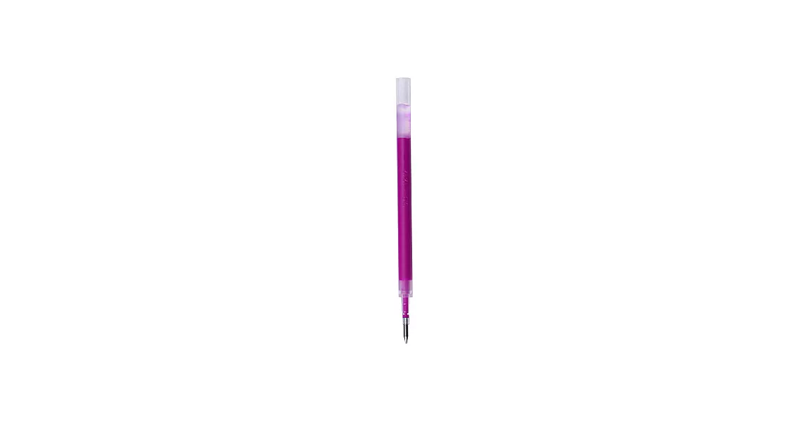 [MUJI 無印良品]滑順按壓再生膠墨筆芯/0.5/紫