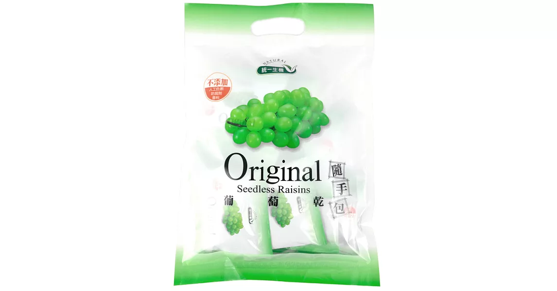 【統一生機】葡萄乾隨手包(10小包入)250g