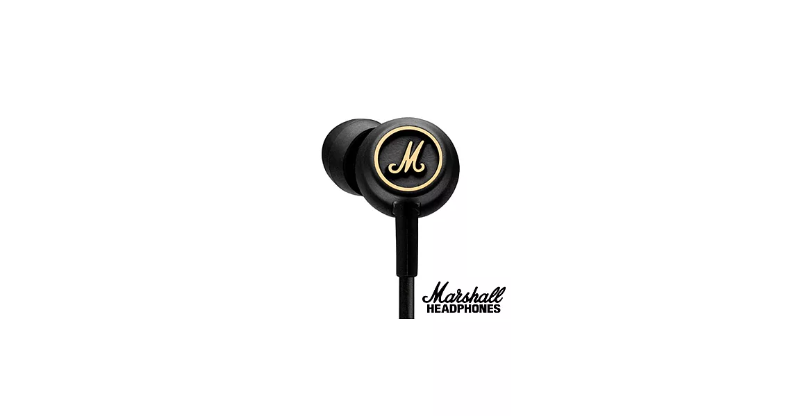 英國 Marshall Mode  EQ 入耳式麥克風耳機黑銅色