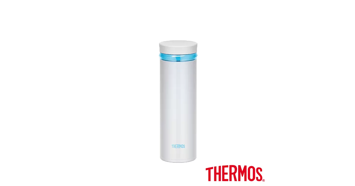 【THERMOS 膳魔師】 不鏽鋼真空保溫杯0.35L(JNO-350-PRW)PRW(珍珠白色)