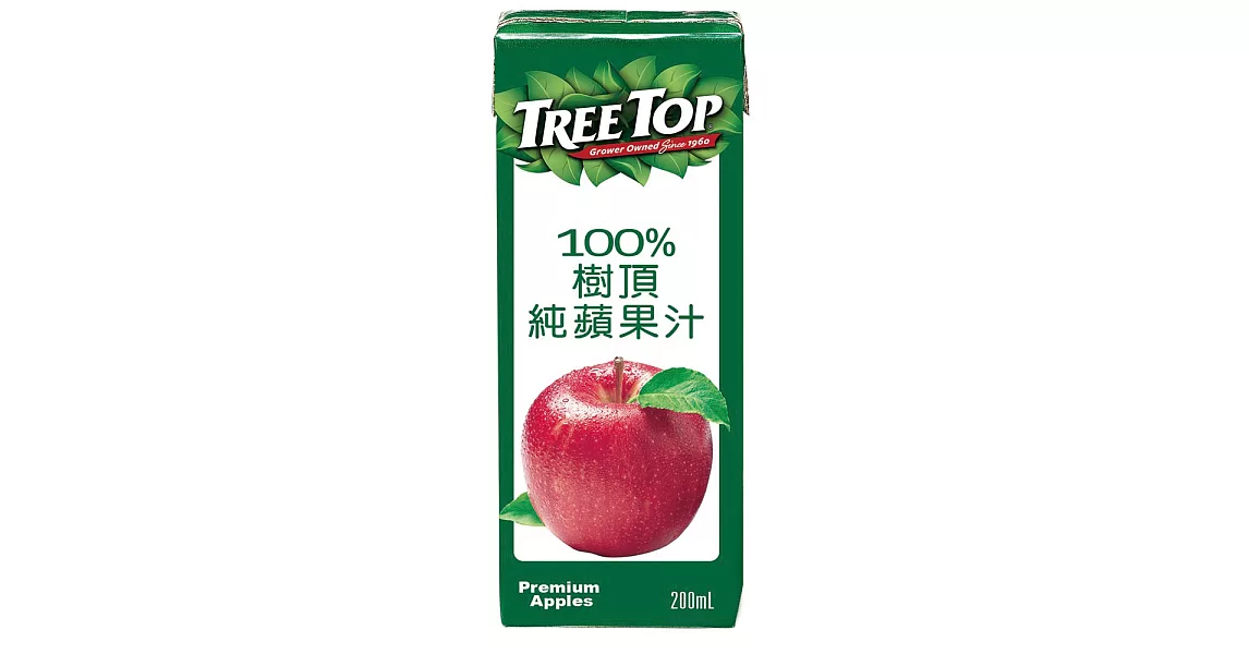 《Tree Top》樹頂100%蘋果汁(200mlx6入)