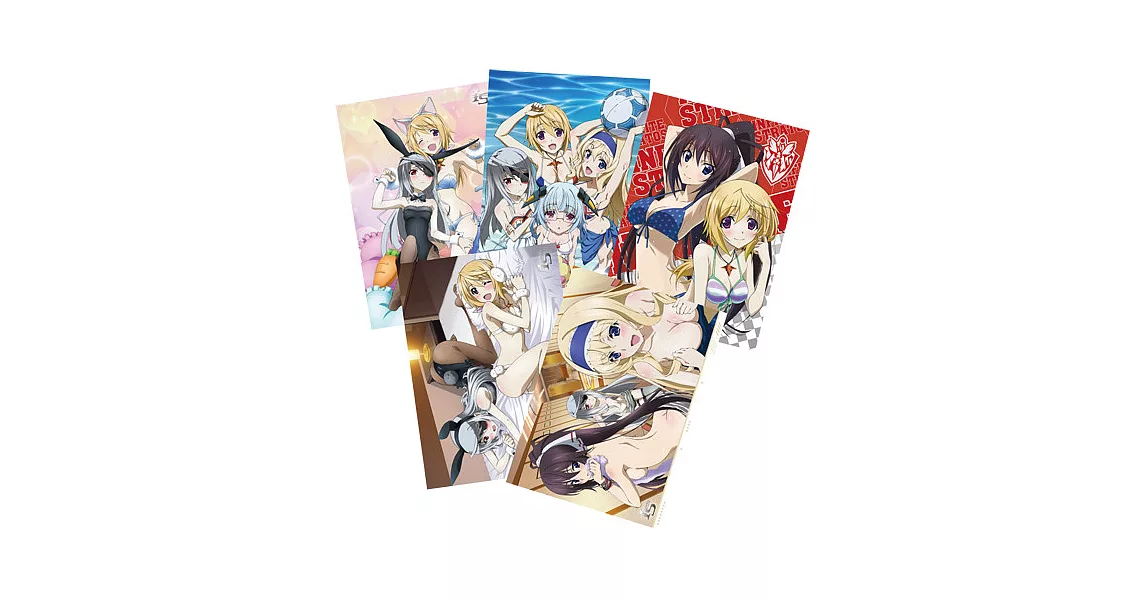 IS2 (Infinite Stratos2)-明信片套卡(2) (5入裝)