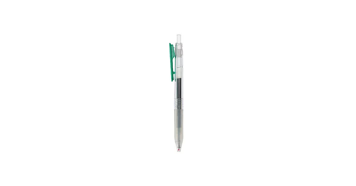[MUJI 無印良品]滑順按壓再生膠墨筆/0.5/綠